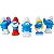 Conjunto Os Smurfs Little Figs Com 5 Miniaturas De Vinil 6cm - Imagem 1