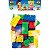 Brinquedo Para Montar Blocos - Kit Com 24 Peças Grandes E Coloridas - Imagem 1
