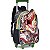Mochila Infantil Com Rodinha T-rex 3d Grande + Estojo E Lancheira Kit - Imagem 1