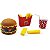 Brincando De Casinha Kit Fast Food Lanche Feliz - Imagem 1