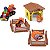 Brinquedo Educativo Brinkadeira Fazendinha 20 Peças - Imagem 1