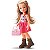 Boneca Beverly Girls Fashion 34cm Com Acessórios Articulada Em Vinil - Imagem 4