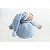 Pelucia Urso Nino Azul Bebe 22cm - Imagem 4