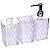 Utensílios Para Banheiro Kit Banho Glamour 3pcs Cristal - Imagem 2