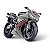 Moto Racing Motorcycle Esportiva De Brinquedo Com Rodas Livres - Imagem 6