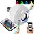 Lampada Led Musical Rgb Bluetooth Controle Remoto 8 Cores - Imagem 1