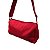 Bolsa Lateral Alça Grossa Transversal Casual  Cor:vermelho - Imagem 1