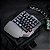 Teclado Gamer Rgb Uma Mão Semi Mecânico Jogos Usb - Imagem 2