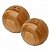Conjunto Saleiro Pimenteiro Esférico Bambu Utensílio - Imagem 1