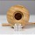 Conjunto Saleiro Pimenteiro Esférico Bambu Utensílio - Imagem 4