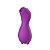 Vibrador Dino Sugar Clitóris Recarregável Usb Cor:azul Céu - Imagem 4