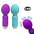Mini Vibrador Varinha Mágica Recarregável Usb Cor:roxo - Imagem 1