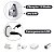 Vibrador Duplo Coelhinho Ponto G Clitóris Usb 16cm Cor:roxo - Imagem 3