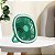 Mini Ventilador Mesa Luz Ring Light Usb Portátil Cor:verde - Imagem 4