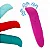 Vibrador Golfinho Estimulador Mini Ponto G Aveludado Vinho - Imagem 3