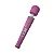 Vibrador Recarregável Varinha Mágica Silicone Usb Cor:rosa - Imagem 1
