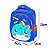 Mochila Escolar Infantil Bichinhos Modelo Dinossauro Azul - Imagem 3