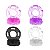 Anel Peniano Com Vibrador Borboleta Super Flexível Cor:roxo - Imagem 1
