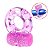Anel Peniano Com Vibrador Borboleta Super Flexível Cor:roxo - Imagem 2