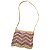 Bolsa Artesanal Lateral Listradatransversal  Cor:lilás - Imagem 1