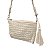 Bolsa Artesanal Lateral Transversal Casual Praia Cor:branco - Imagem 5