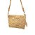 Bolsa Artesanal Lateral Transversal Casual Praia Cor:bege - Imagem 1