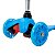 Patinete Regulável Infantil 3 Rodinhas Com Led Até 40kg Azul - Imagem 5