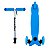 Patinete Regulável Infantil 3 Rodinhas Com Led Até 40kg Azul - Imagem 4