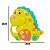 Teclado Piano Musical Bebe Brinquedo Infantil Som Dinossauro - Imagem 2