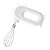 Mini Batedor Ovo Bolo Chantilly Mixer 2 Em 1 Usb Cor:branco - Imagem 1