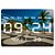 Relógio Digital Decoração Fundo Praia Copacabana - Imagem 1