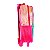 Kit Estojo, Lancheira E Mochila Princesa De Rodinhas Pink - Imagem 6