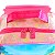 Kit Estojo, Lancheira E Mochila Princesa De Rodinhas Pink - Imagem 7