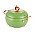 Panela Antiaderente Cozinha Formato Maçã Cor:verde - Imagem 1