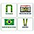 Kit Torcedor 12 Acessórios Comemoração Seleção Jogos - Imagem 5