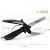 Tesoura Faca Cutelo Multiuso 2 Em 1 Clever Cutter Inox - Imagem 2