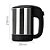 Chaleira Eletrica Portatil 12v Carro Cha Cafe Inox 500 Ml - Imagem 6