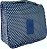 Necessaire Organizadora Higiene Para Viagem Cor:azul Marinho - Imagem 2