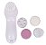 Massageador Facial 5 Em 1 Limpeza Pele Esfoliante Cor:rosa - Imagem 2