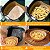 Forma De Papel Airfryer Tapete Antiaderente 50 Unidades - Imagem 3