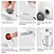 Ferro De Passar Vertical Vapor Compacto 300ml Branco - Imagem 3