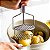 Espremedor Batata Amassador Duplo Resistente Aço Inox - Imagem 2