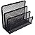 Conjunto Kit Escritório 4 Peças Organização Preto Aço - Imagem 5