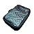 Bolsa Necessaire Estilo Matelassê Chevron Metálico Cor:preto - Imagem 1