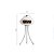 Mini Ventilador Elétrico Portátil Flexível Polvo Cor:branco - Imagem 3