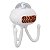 Mini Ventilador Elétrico Portátil Flexível Polvo Cor:branco - Imagem 5