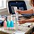 4 Potes Frascos Silicone Reutilizável Flexível Viagem - Imagem 3