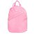 Mochila Escolar Juvenil De Costas Coloridas Passeio Rosa - Imagem 1