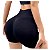 Short  Academia Levanta Bumbum Sem Costura Corrida Cor:preto - Imagem 1