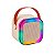 Mini Caixa De Som Microfone Bluetooth Portátil Rgb - Imagem 4